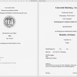 Deckblatt Bachelorarbeit Vorlage Word Luxus Das Perfekte Deckblatt Deiner Bachelorarbeit 5 Uni Vorlagen