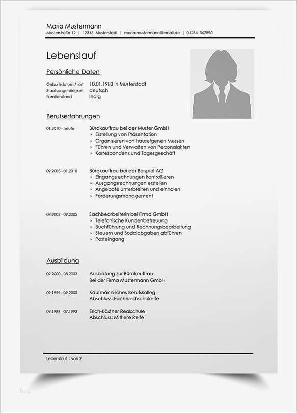 Der Perfekte Lebenslauf Vorlage Inspiration Kostenlose Lebenslauf Muster Für Perfekte Bewerbung
