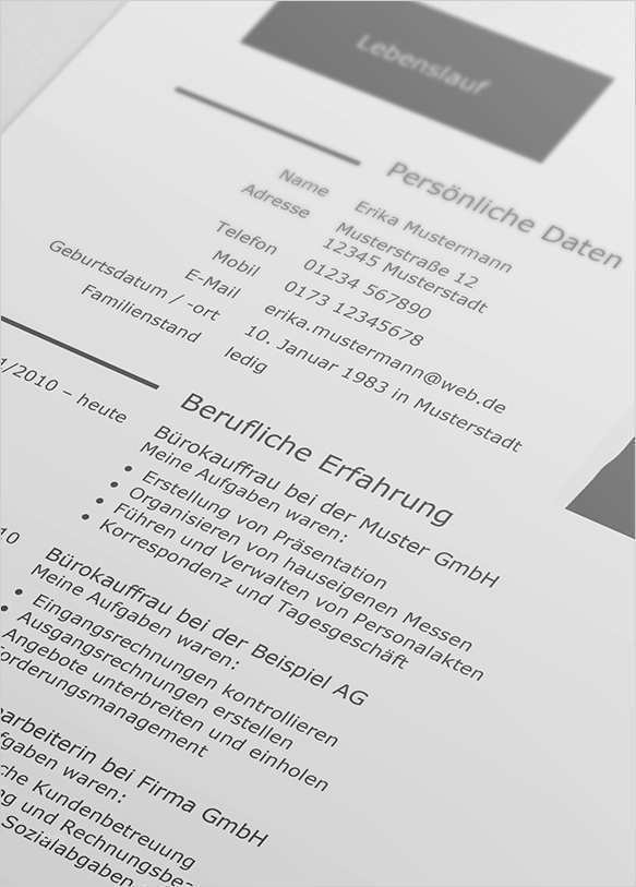 Der Perfekte Lebenslauf Vorlage Wunderbar Lebenslauf Muster 1 Klassische Bewerbungsvorlage