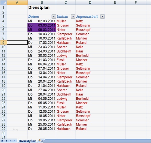 Dienstplan Excel Vorlage Kostenlos Schön Dienstplan Erstellen Download
