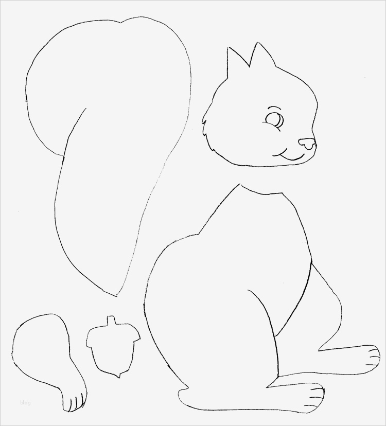 Dienstpläne Kita Vorlagen Kostenlos Genial Vorlage Zum Ausmalen Oder Zum Basteln Eichhörnchen
