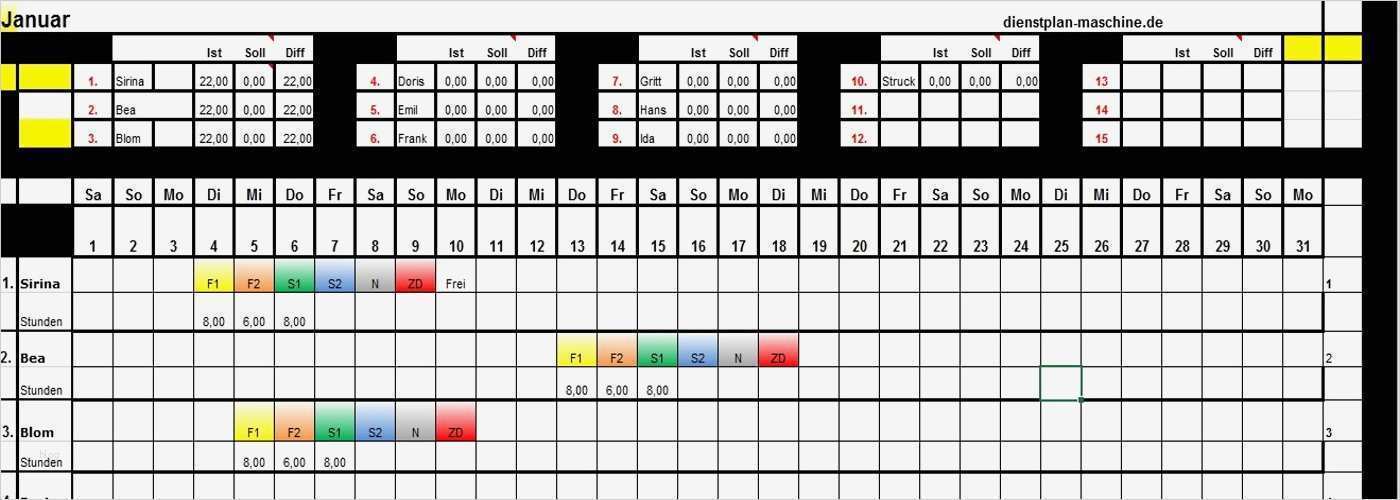Dienstpläne Vorlagen Kostenlos Wunderbar Berühmt Vorlage Für Den Einsatzplan Zeitgenössisch