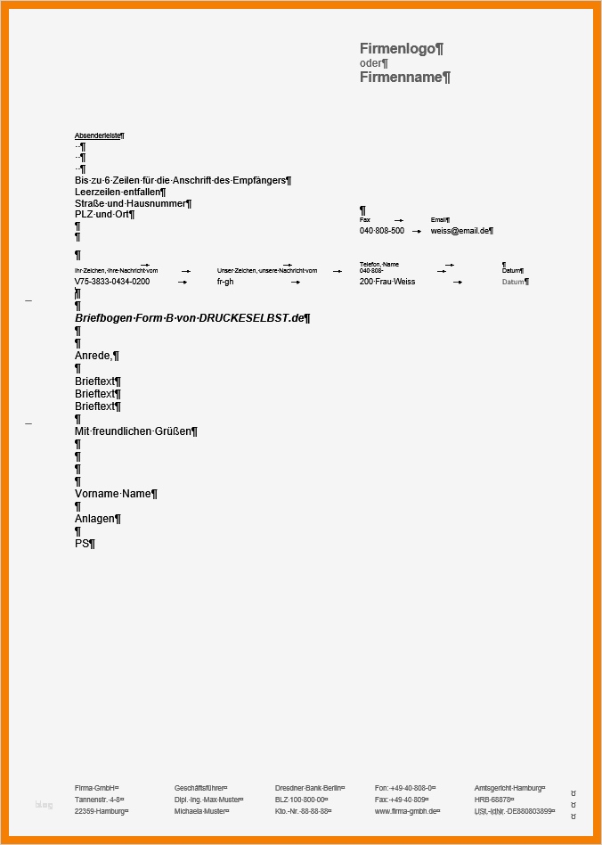 Din 5008 Musterbrief Vorlage Einzigartig 11 Din 5008 Vorlage Word