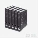 Din A4 ordnerrücken Vorlage Angenehm 20 Stück Din A4 ordner Farbig Oder Schwarz Aktenordner