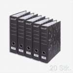 Din A4 ordnerrücken Vorlage Bewundernswert Din A4 ordner 8cm Rücken Wolkenmarmor Schwarz