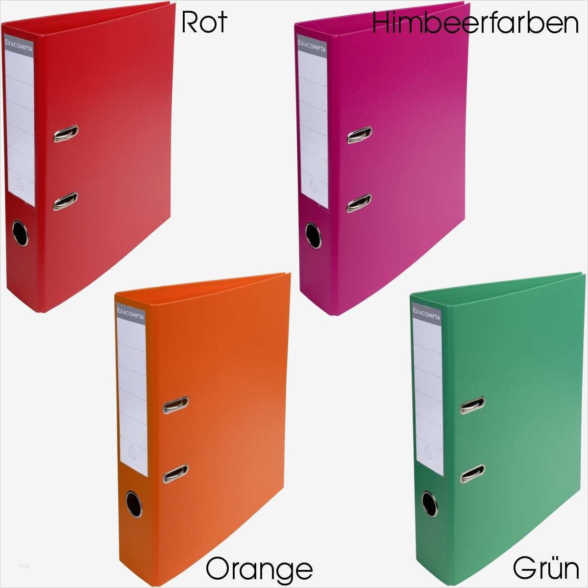 Din A4 ordnerrücken Vorlage Bewundernswert Exa Pta Premium ordner Din A4