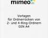 Din A4 ordnerrücken Vorlage Großartig Vorlagen Für ordnerrücken Von 2 Und 4 Ring ordnern Din A4
