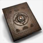 Din A4 ordnerrücken Vorlage Schönste Leder ordner Din A4 Schmaler Rücken Mit Stein