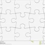 Din A4 Puzzle Vorlage Hübsch Texture Empty White Jigsaw Puzzle Stock Image Of