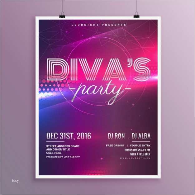 Dj Flyer Vorlagen Beste A4サイズの音楽パーティーのチラシテンプレート ベクター画像