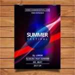 Dj Flyer Vorlagen Fabelhaft Abstract Party Plakat Vorlage