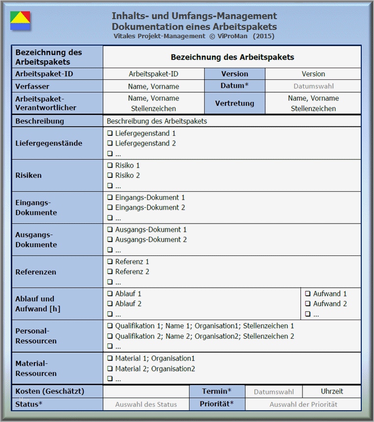 Dokumentation Projekt Vorlage Wunderbar Inhalt Und Umfang Projekt Strukturplan Erstellen Teil 9
