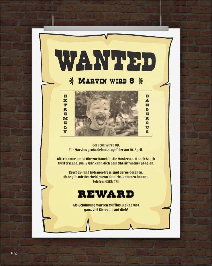 Druckeselbst De Vorlagen Angenehm Vorlage Einladungskarte Cowboy Geburtstag