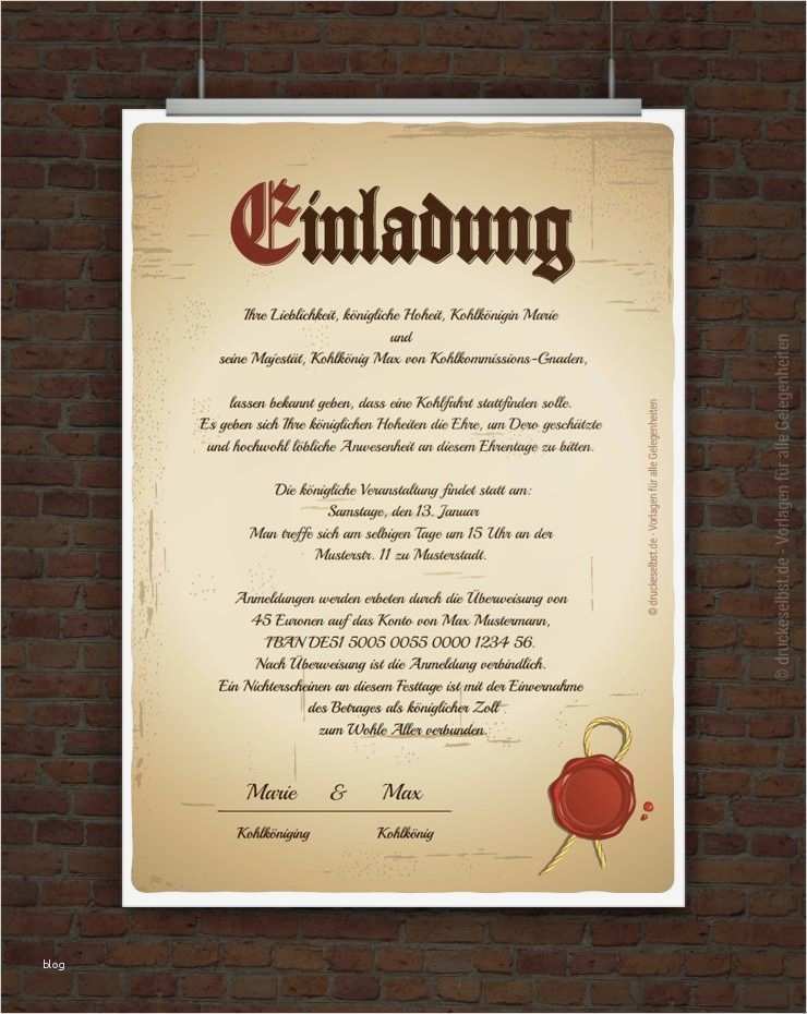 Druckeselbst De Vorlagen Elegant Papier Mit Siegel