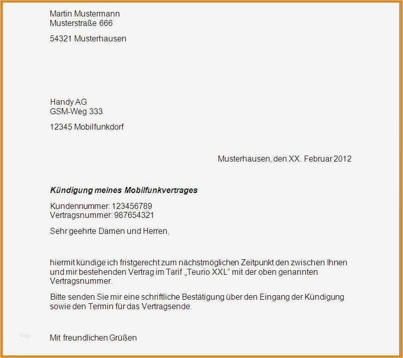 Dsl Kündigung Vorlage O2 Erstaunlich 7 Kündigung Internet