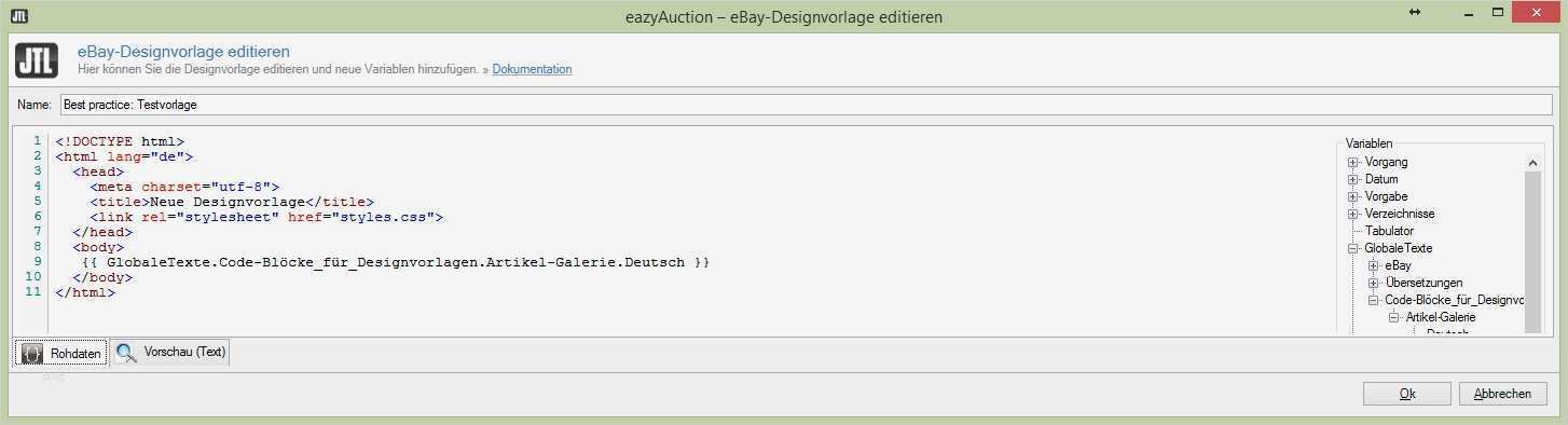 Ebay Vorlage Erstellen software Süß Ebay Designvorlage Erstellen – Jtl Guide