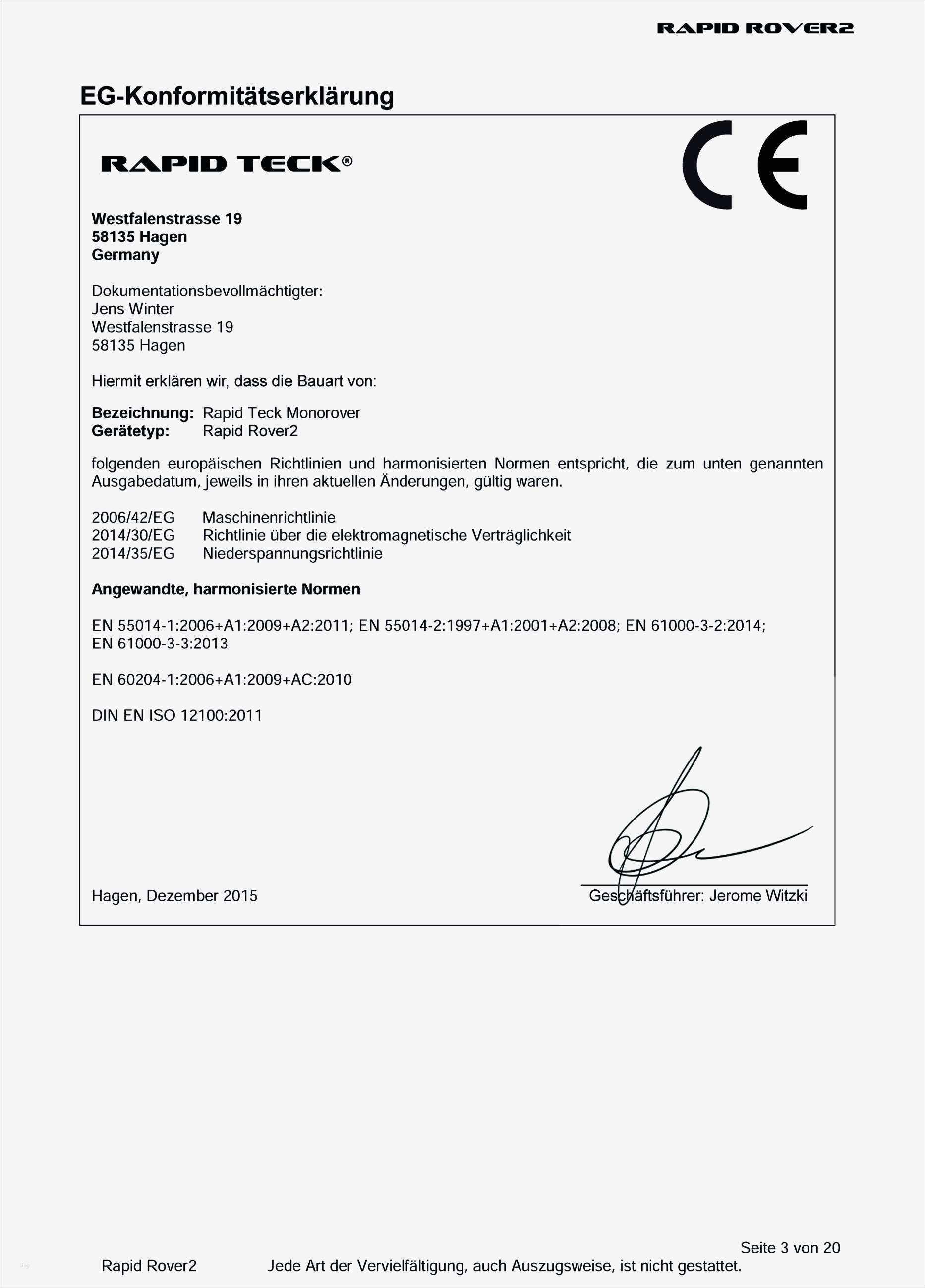 Eg Konformitätserklärung Maschinenrichtlinie Vorlage Genial Ziemlich Konformitätserklärung Vorlage Bilder Entry