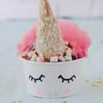 Einhorn Einladung Vorlage Süß Super Leckeres Einhorn Eis Selber Machen • Minidrops