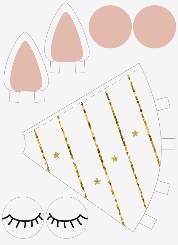 Einhorn Pinata Vorlage Beste Diy Ballon Licorne