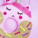Einhorn Vorlage Zum Nähen Einzigartig Diy Donut Kissen Mit Einhorn Motiv Selber Machen