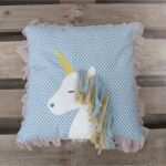 Einhorn Vorlage Zum Nähen Elegant Diy Kissen Mit Einhorn Applikation organic Cotton