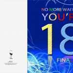 Einladung 18 Geburtstag Vorlage Word Wunderbar Einladung 18 Geburtstag Basteln