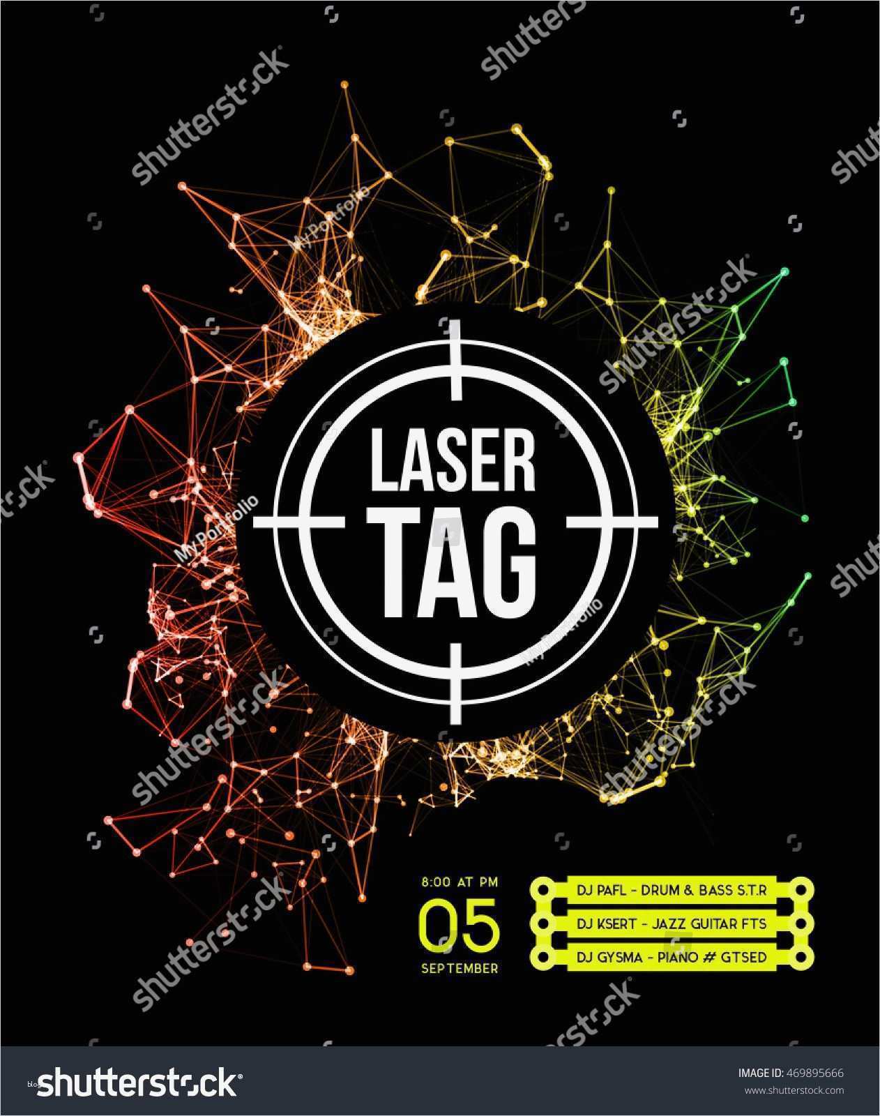 Einladung Ausstellung Vorlage Fabelhaft Vorlage Einladung Lasertag