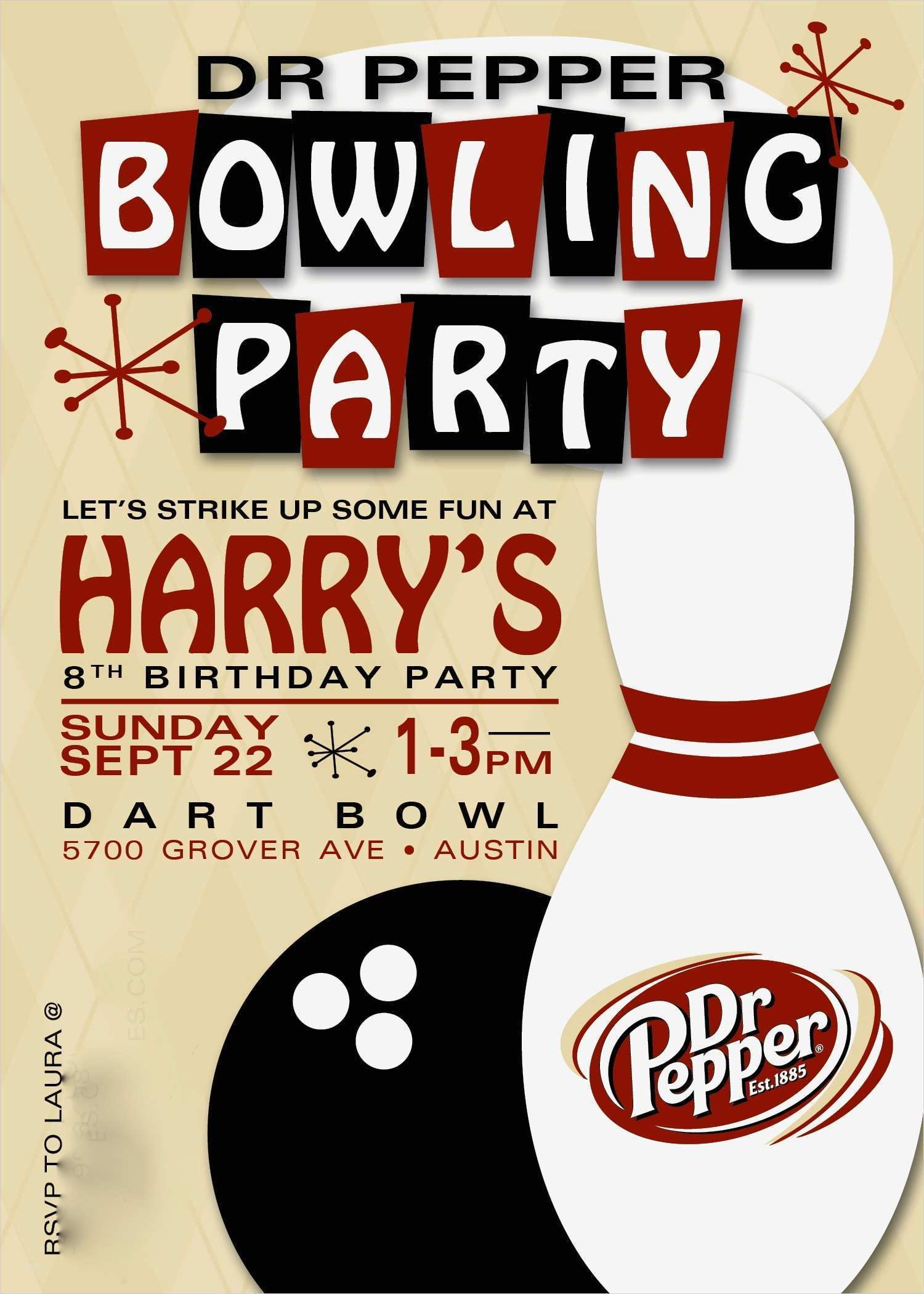 Einladung Bowling Vorlage Kostenlos Erstaunlich Einladung Bowling Vorlage Kostenlos