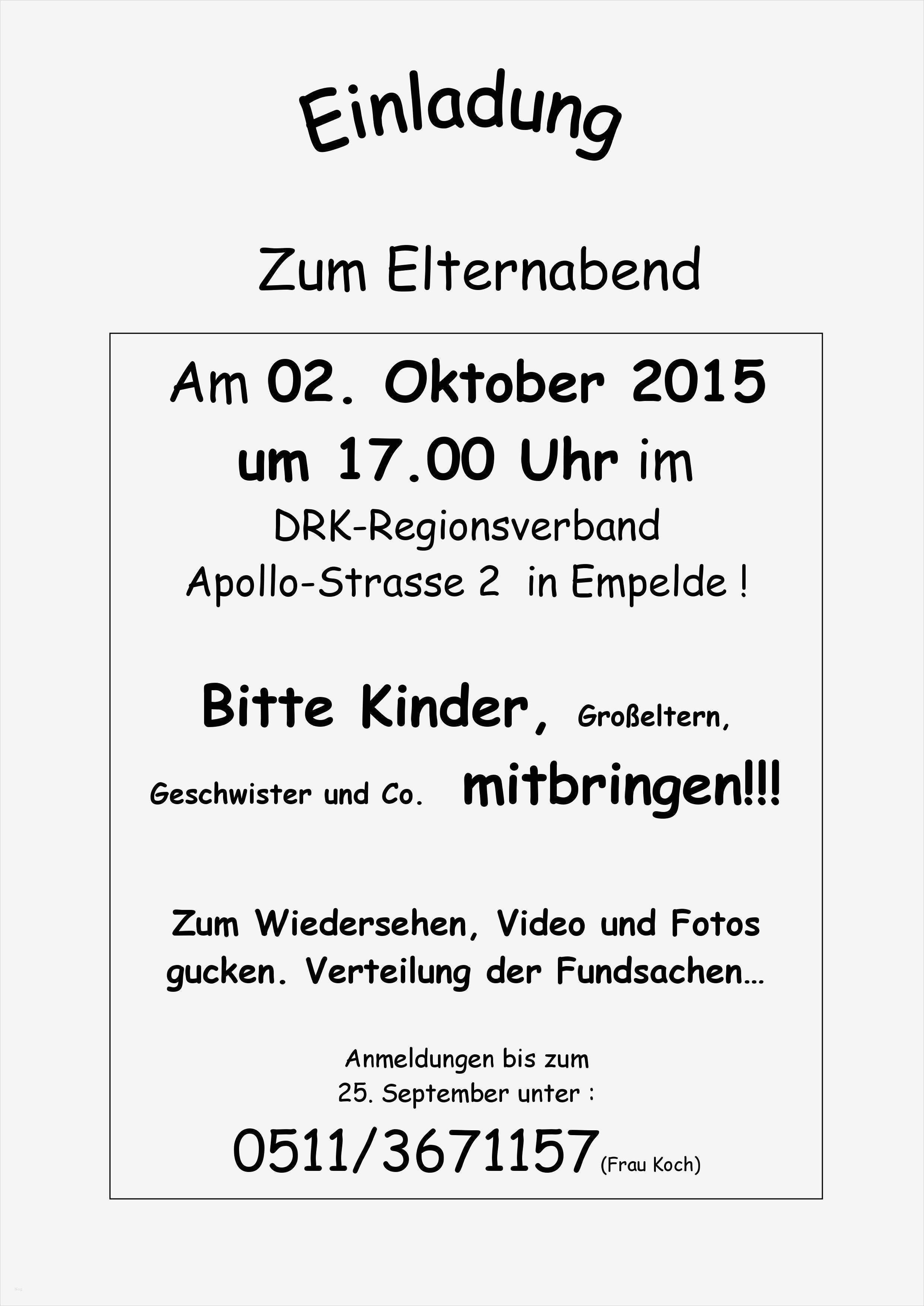 Einladung Elternabend Kindergarten Vorlage Angenehm Einladung Elternabend Kita Vorlage – Biblesuite