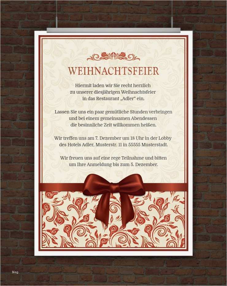Einladung Für Weihnachtsfeier Vorlagen Erstaunlich Drucke Selbst Vorlage Einladung Weihnachtsfeier