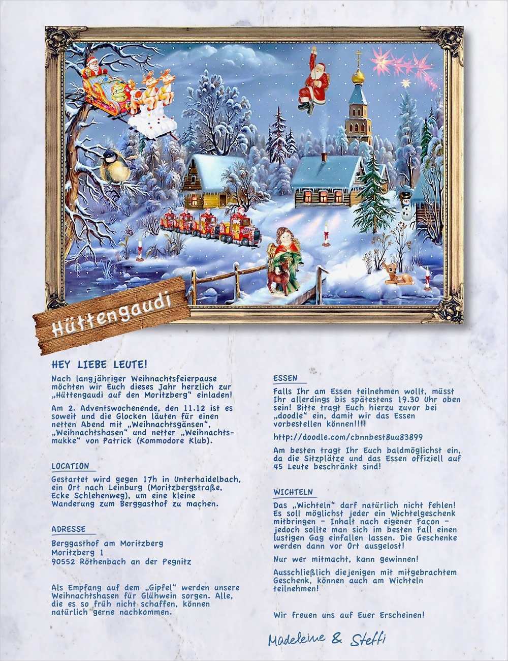 Einladung Hüttengaudi Vorlagen Erstaunlich Hüttengaudi Hüttengaudi Einladung