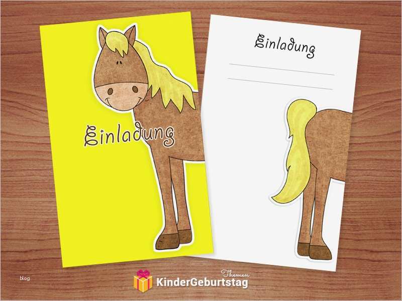 64 Erstaunlich Einladung Kindergeburtstag Bauernhof Vorlage Bilder 2 Einladungskarten Pferde zum Kindergeburtstag kostenlose