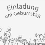 Einladung Kindergeburtstag Bauernhof Vorlage Luxus Einladung Vorlage Wiese Mit Blumen Ausmalbilder