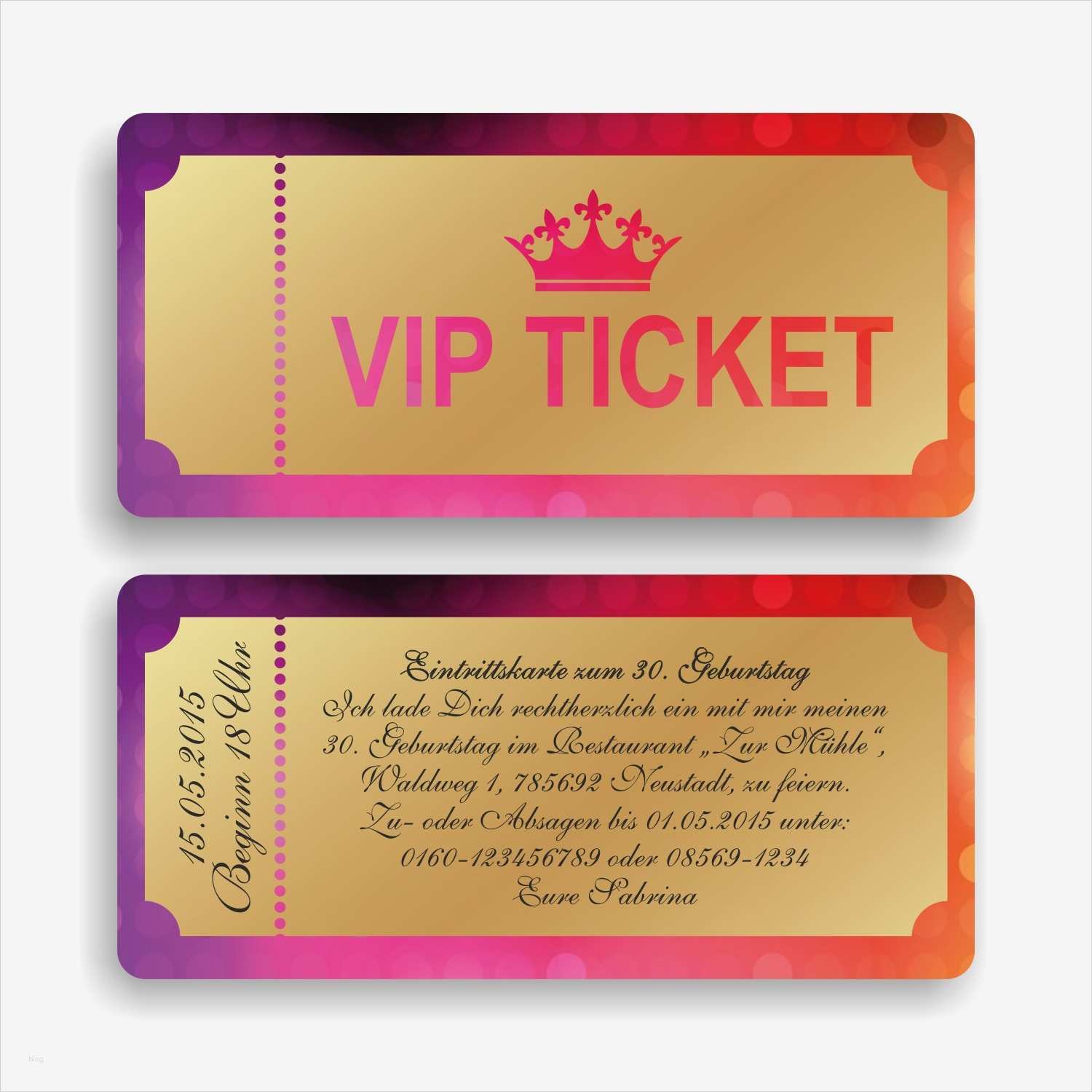 Einladung Vip Ticket Vorlage Großartig Einladungskarte Geburtstagskarte Vip Ticket Eintrittskarte