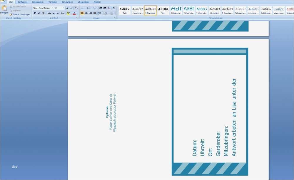 Einladung Word Vorlage Schön Einladungskarten Zum 50 Geburtstag Selbst Gestalten – so
