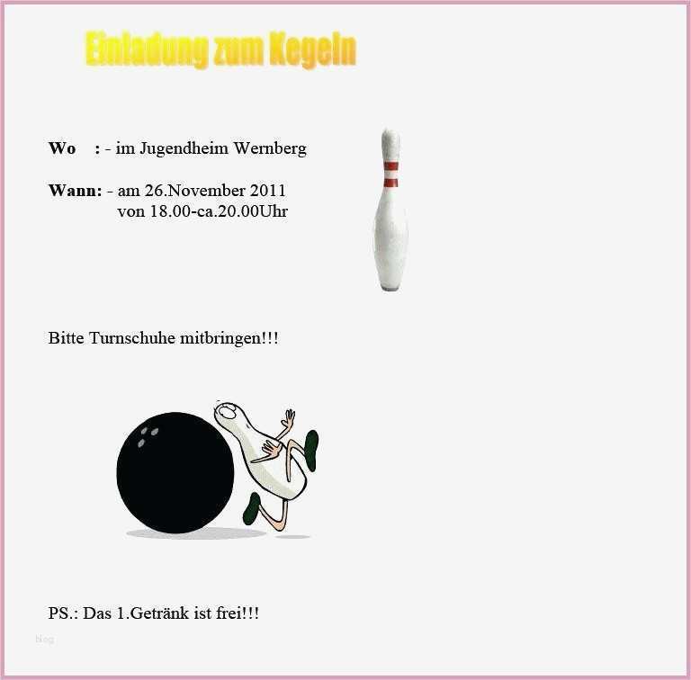Einladung Zelten Vorlage Erstaunlich Vorlage Einladung Kindergeburtstag Bowling