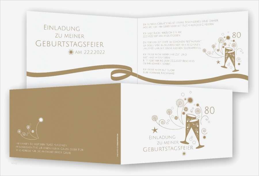 Einladung Zum 1 Geburtstag Vorlage Best Of Einladung Zum 80 Geburtstag