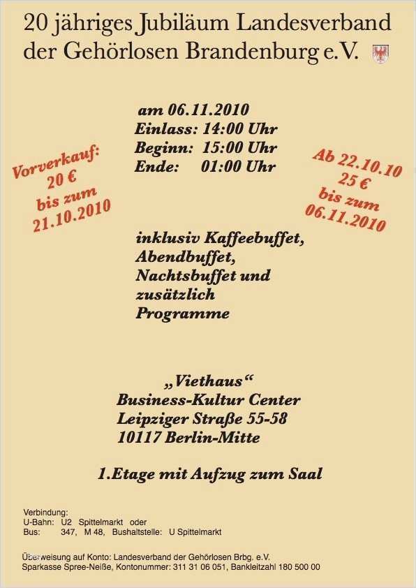 Einladung Zum 25 Jährigen Firmenjubiläum Vorlage Einzigartig Einladung Ausgezeichnet Einladung Nstjubiläum Vorlage