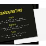 Einladung Zum Abendessen Vorlage Erstaunlich Einladung Zum Essen