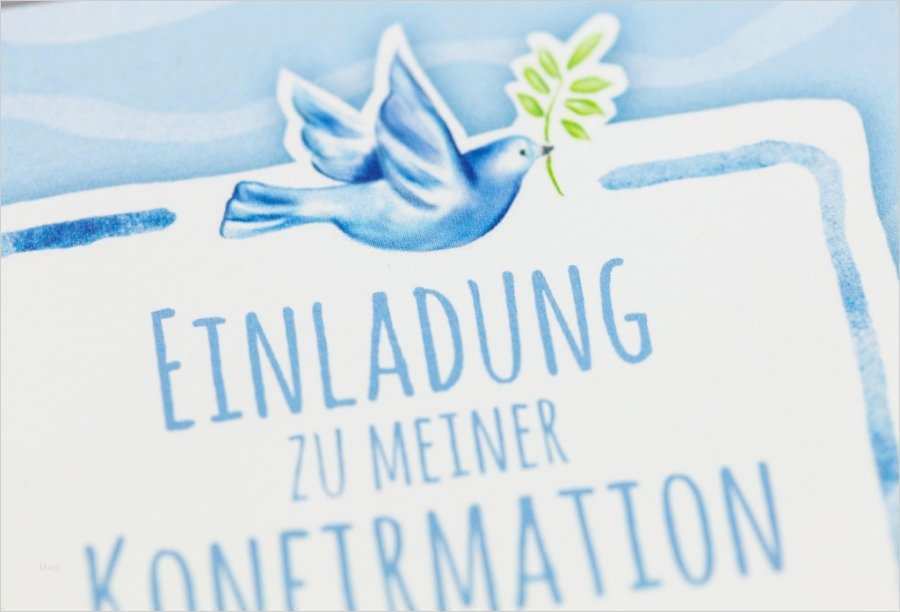 Einladung Zur Konfirmation Vorlagen Kostenlos Wunderbar Einladungskarten Zur Konfirmation