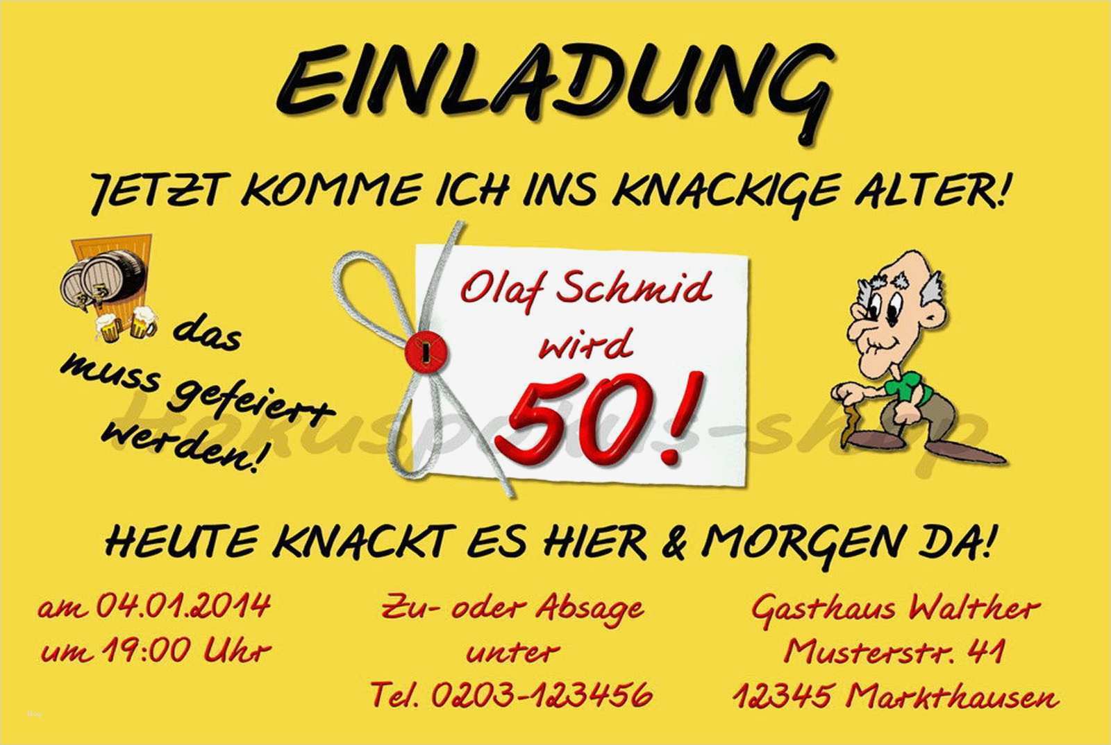 Einladungen 40 Geburtstag Vorlagen Neu Einladung Geburtstag 50