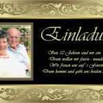 Einladungen Zur Goldenen Hochzeit Vorlagen Best Of Einladung & Einladungskarten Goldene Hochzeit