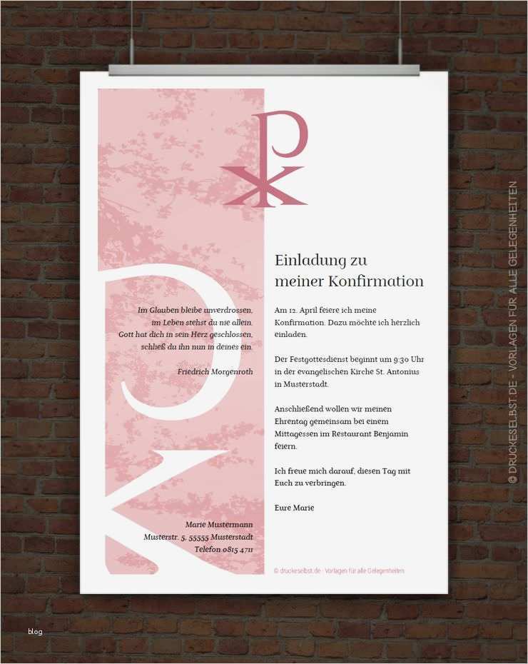 Einladungen Zur Jugendweihe Vorlagen Schönste Drucke Selbst Kostenlose Konfirmationseinladung Zum