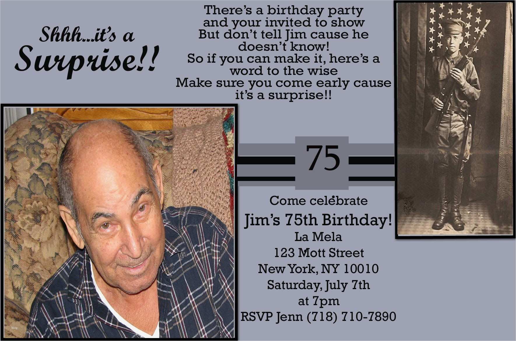 Einladungskarten 75 Geburtstag Vorlagen Cool Einladungskarten Zum 75 Geburtstag