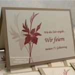 Einladungskarten 75 Geburtstag Vorlagen Hübsch Einladungskarten Zum 80 Geburtstag