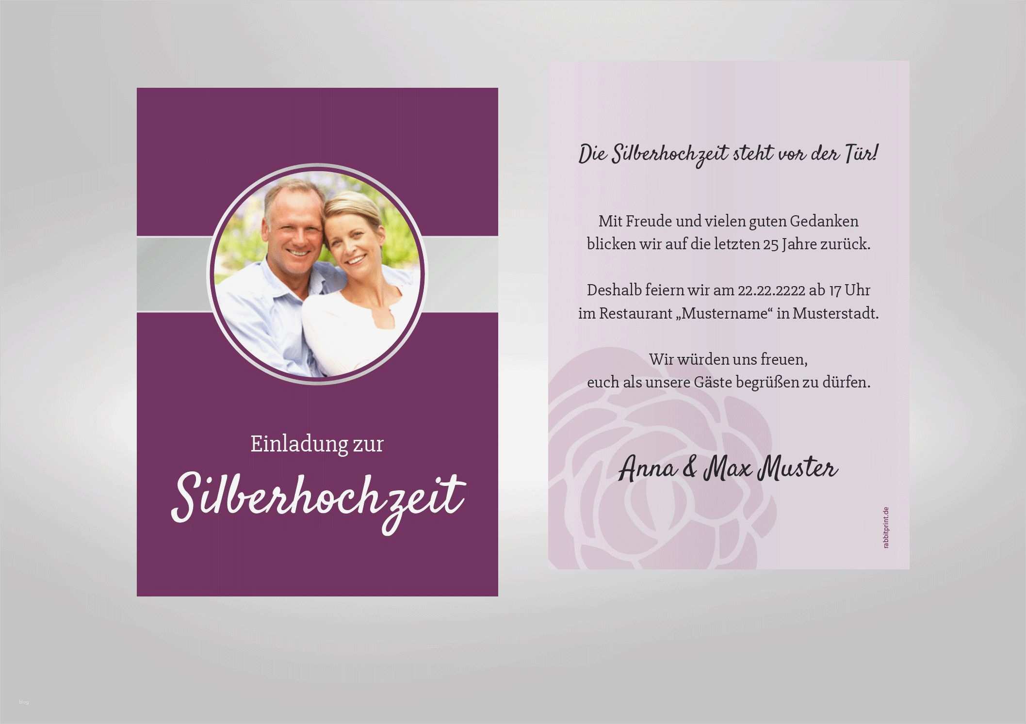 Einladungskarten Silberhochzeit Vorlagen Kostenlos Cool Silberhochzeit Einladungskarten
