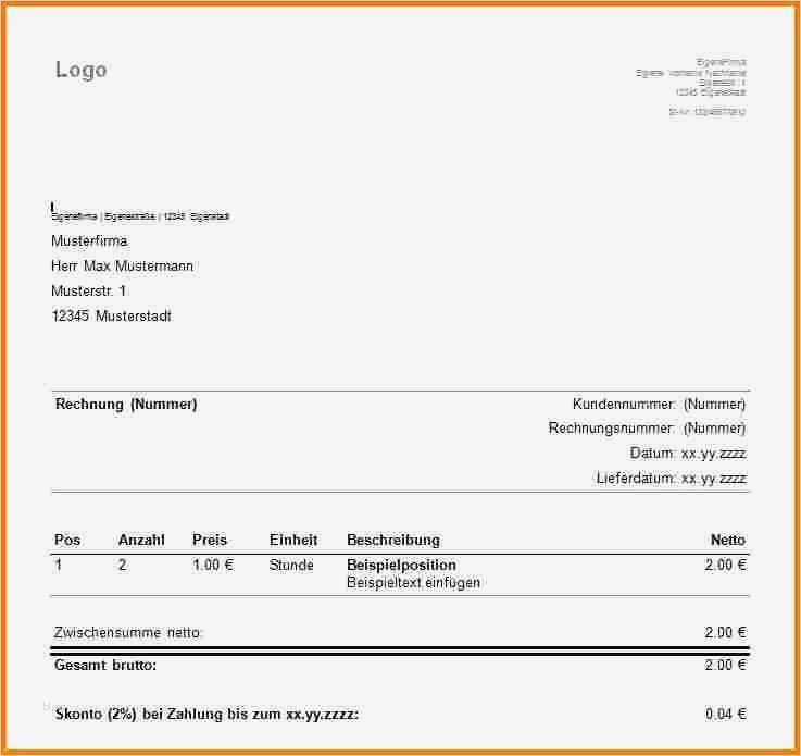 Einmalige Rechnung Als Privatperson Vorlage Luxus 14 Rechnung Schreiben Als Privatperson Vorlage