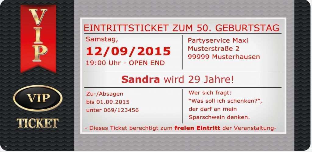 50 Schönste Eintrittskarte Geburtstag Vorlage Bilder 1 Eintrittskarte Geburtstag Vorlage Erstaunlich Einladungskarten 50 Geburtstag Vorlagen Kostenlos