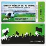 Eintrittskarte Geburtstag Vorlage Erstaunlich Einladungskarten Als Fussballticket Zum Geburtstag Bestellen