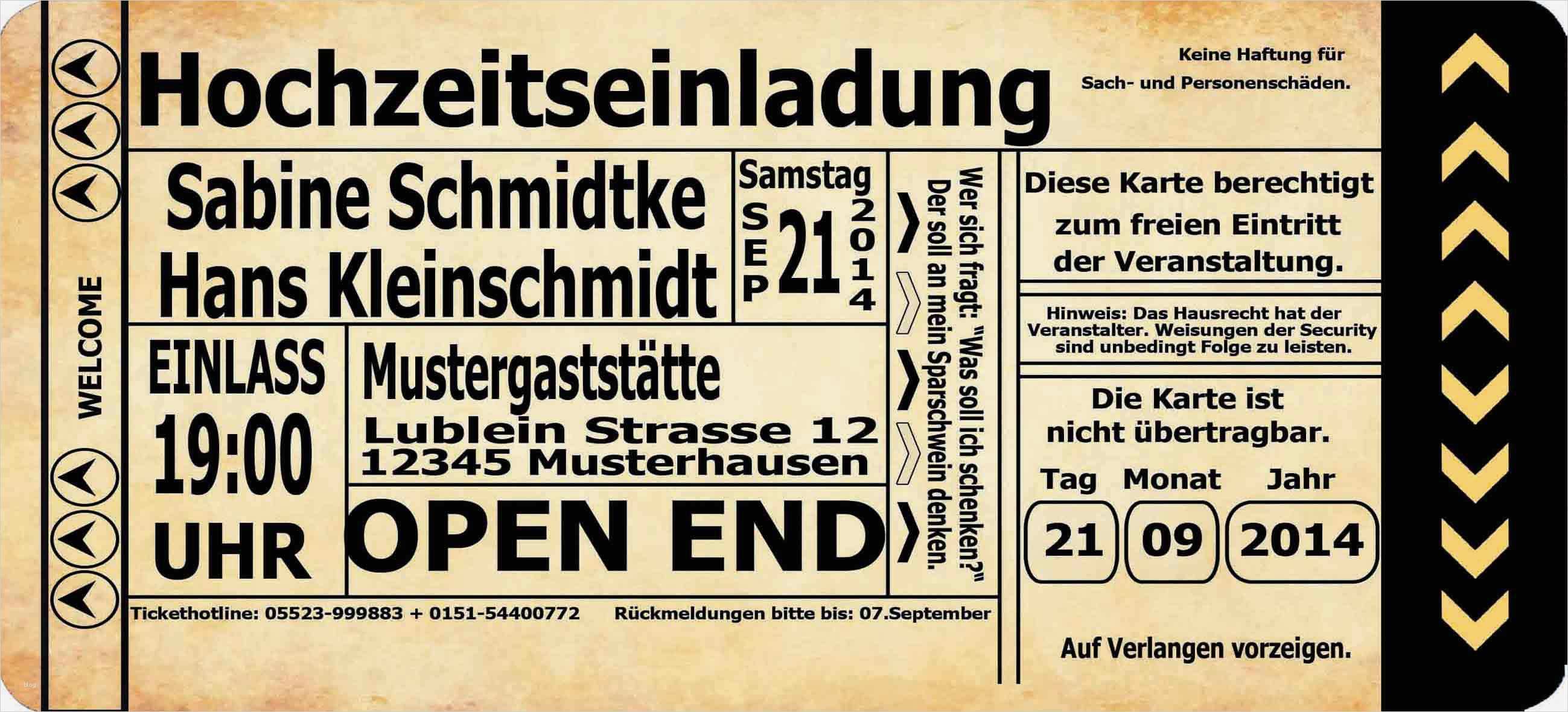 Eintrittskarte Geburtstag Vorlage Neu Einladungskarten Geburtstag Eintrittskarte